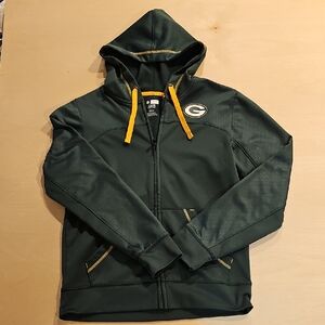 NFL Team Green Bay Packers Men's Jacket with Hood